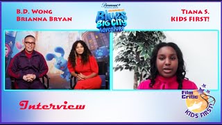 Enjoy Tiana S.'s interview with B.D. Wong and Brianna Bryan about Blue's Big City Adventures
