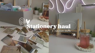 💌 An aesthetic stationery haul + random stuffs | no music (asmr ✨)