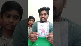 christmas wishes santa | paper drawing water experiment | science experiment shorts videos in tamil
