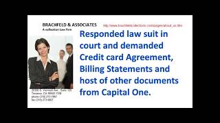 How I fought back Capital One Lawsuit and won