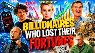 Billionaires Who Lost Their Fortunes From Billions to Almost Nothing