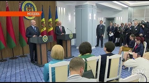 Белорусские лифты, МАЗы и тракторы в Молдове: подробности визита Лукашенко в Кишинев