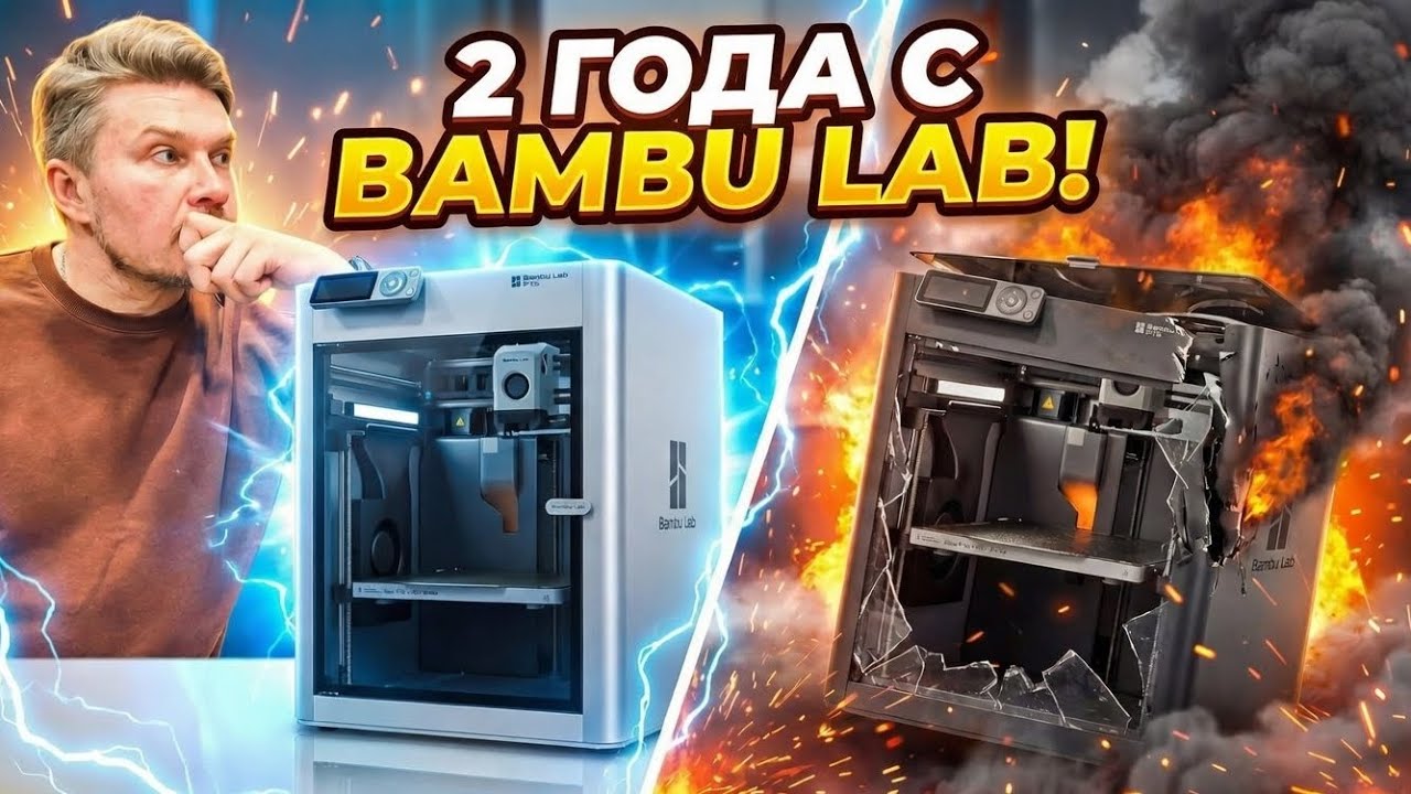 Bambu Lab спустя 2 года… Я в шоке от результата!