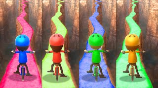 Wii Party U Minigames  Jinna Vs Jess Vs Claudia Vs Hyunwoo expert Difficulty