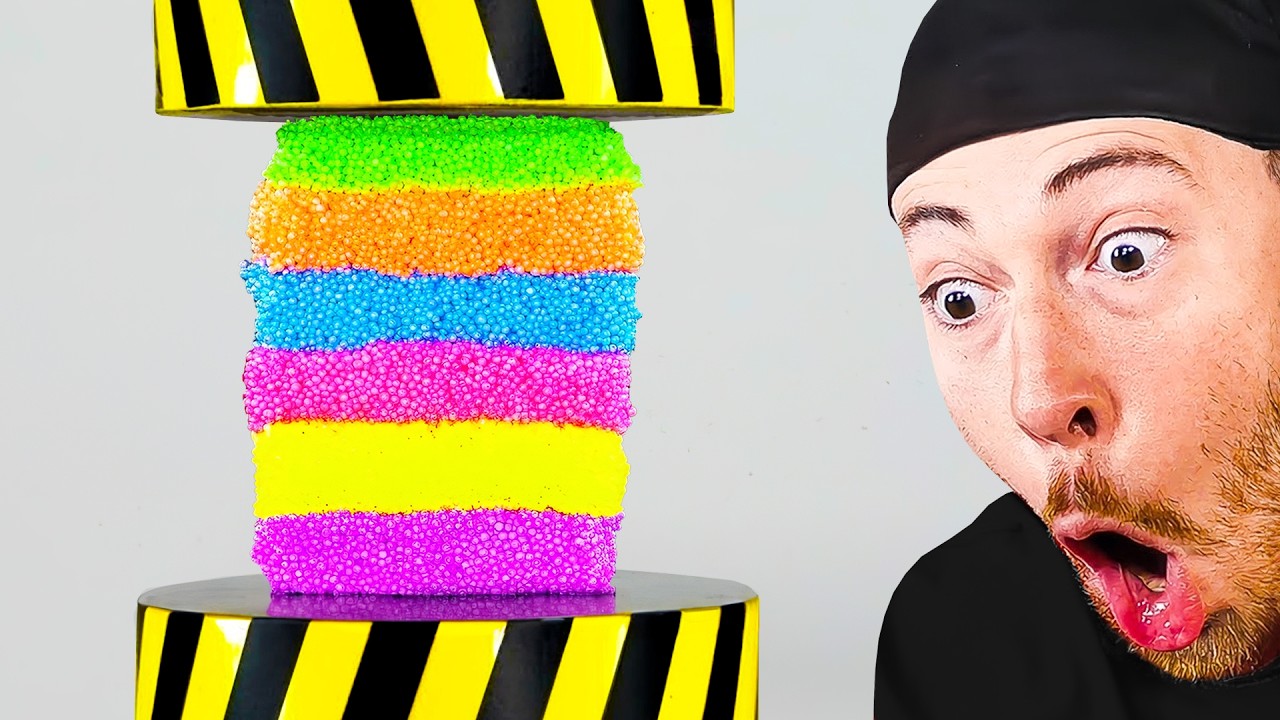 Top 100 Best Hydraulic Press Moments (SATISFYING)