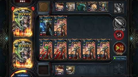 Deck Heroes - Blaze Skill kills and removes multiple Artolias