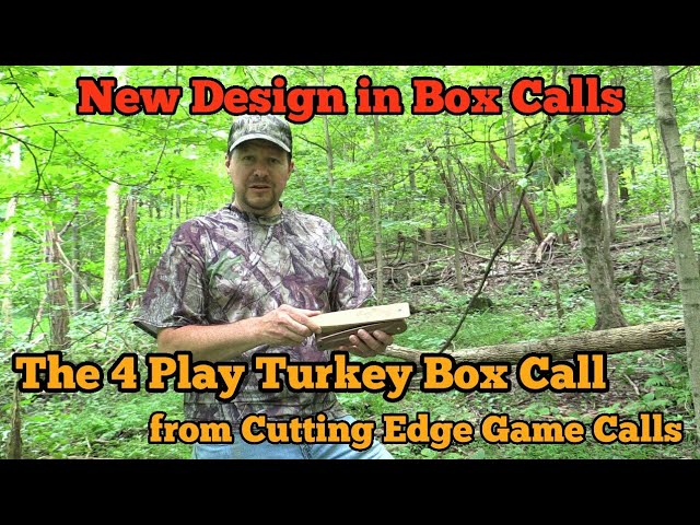 The 4 Play Turkey Box Call from Cutting Edge Game Calls 