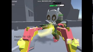 Unity Photon FPS Multiplayer Test Game "RoboBlitz", part 3