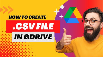 Easy and Quick Tutorial: Creating a .CSV File in Google Drive on Your Android Device