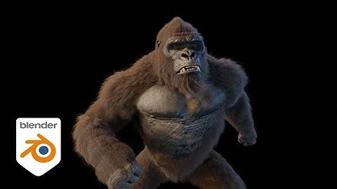 Kong Animation Test | Blender Cycles