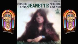 JEANETTE - Porque Te Vas (Vinyl Original Sound) 1974