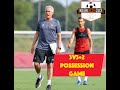 Jose Mourinho - Roma 3v3+2 Tactical Possession Game