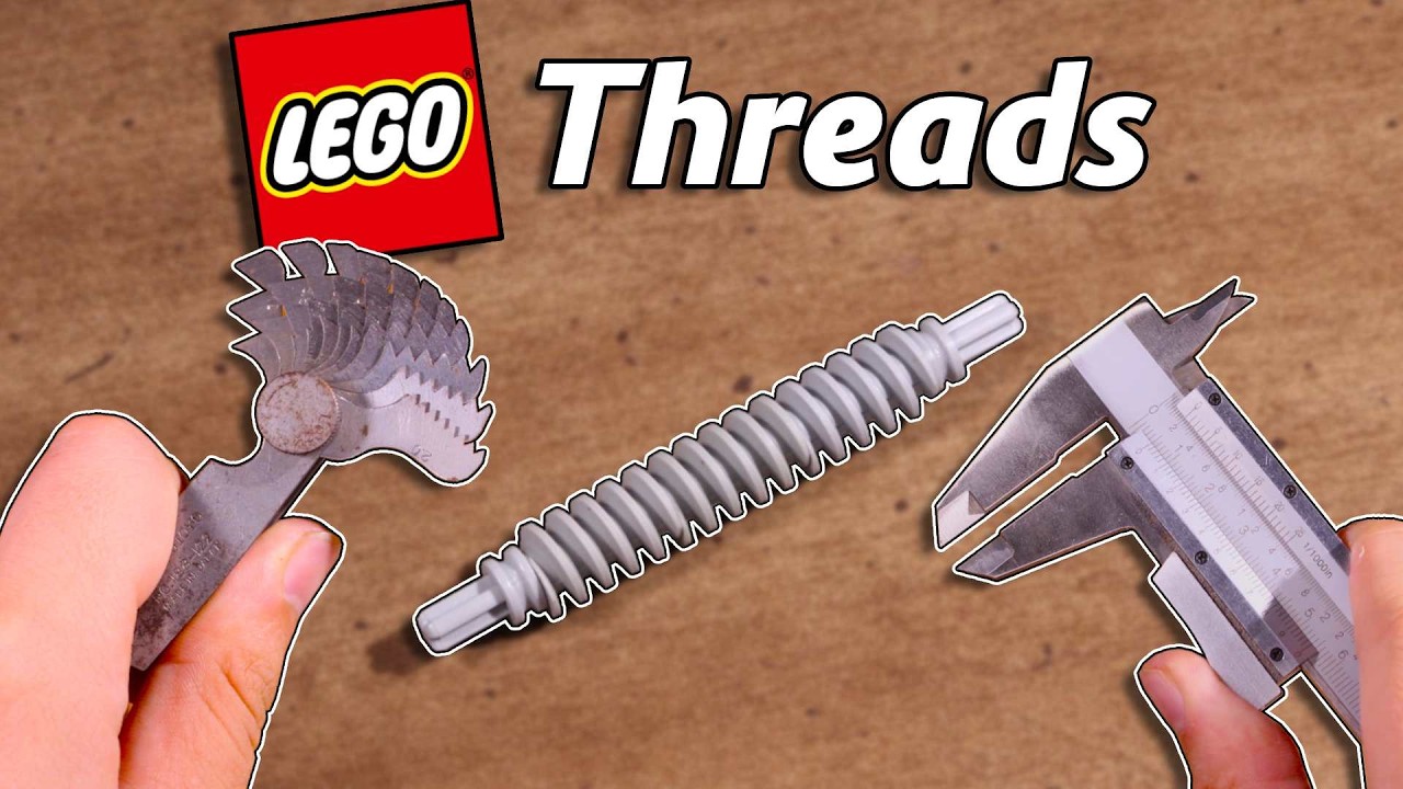 Measuring and Classifying LEGO Threads! - YouTube