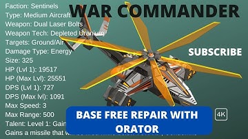 Sector Shield Soldier I Base Free Repair with Orator | No Damage Strategy!