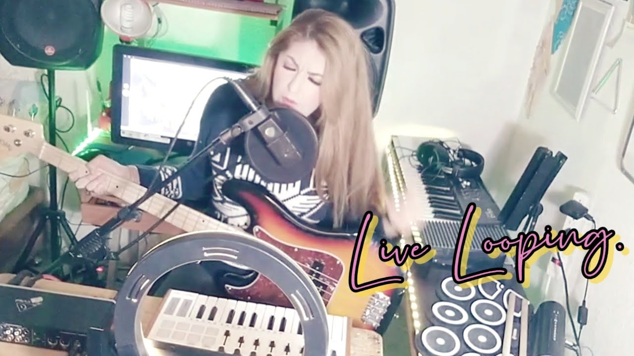 Multi-Track & Vocal Looping. ¡Escucha el resultado final! 4 voces (Funk Relax) 🎹🎸🥁🎙️🎶