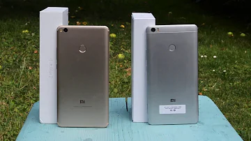 Xiaomi Mi Max 2 vs. Xiaomi Mi Max - Close look and Performance test