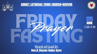 Friday Service | Christ Lutheran Town Church | Kovvur | CLTC KVR | 05-06-2026