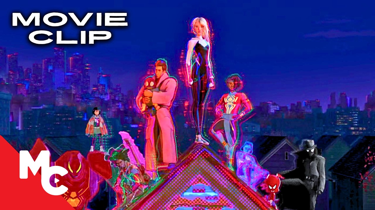 Gwen Assembled A Multiversal Spider-Squad To Save Miles | Spider-Man: Across The Spider-Verse Clip