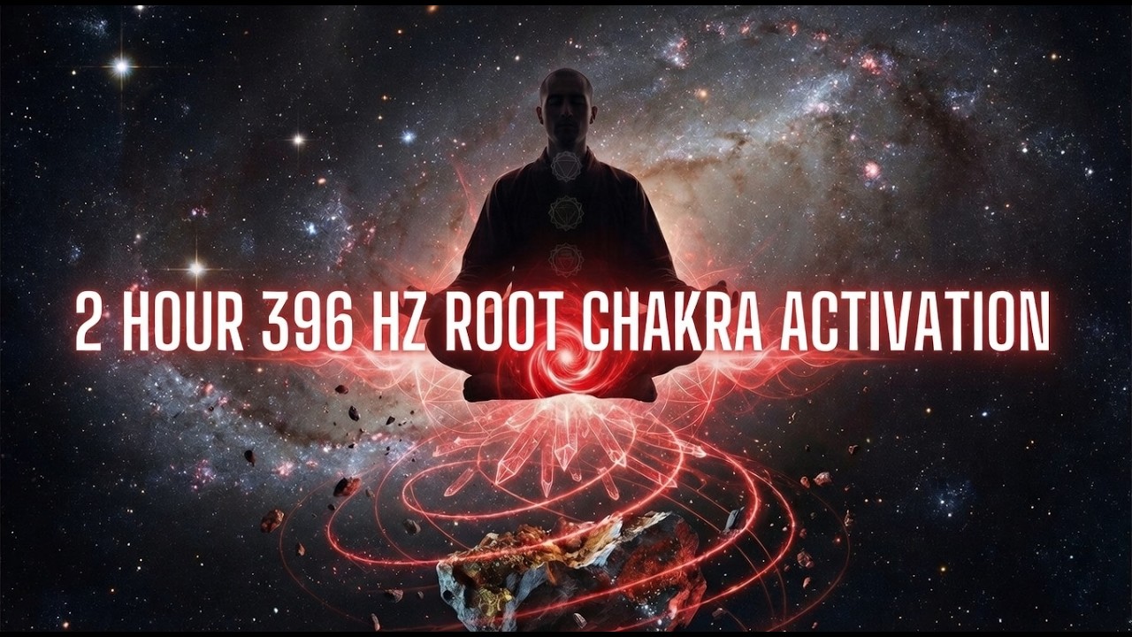 🔴 2 HOUR 396 HZ ROOT CHAKRA ACTIVATION | RELEASE FEAR & GROUND YOUR POWER 🌍🔥