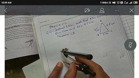 Chapter 10 : Practical Geometry Exercise 10.2 Q.4) Class 7th NCERT