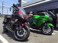 【バイク女子】#1 Ninja400バイク初心者女子とZX-14Rが行く〜若洲