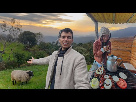 أجمل أجواء العيد في جبال كولومبيا 