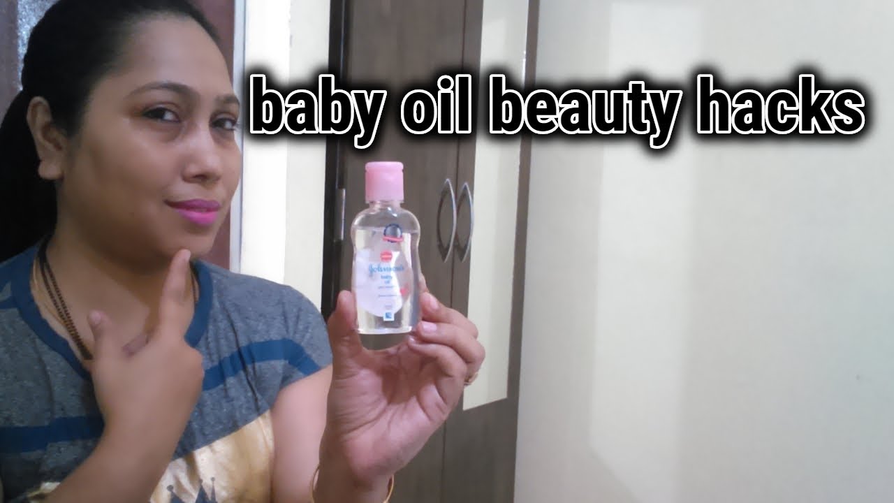 Johnson baby oil hacks baby oil beauty hacksbaby oil for hair