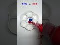 Blue Red Mixing Colors Satisfying Aestheic Art Funny Shorts