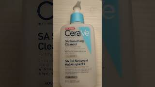 CeraVe SA Smoothing Cleanser skincare shorts cerave