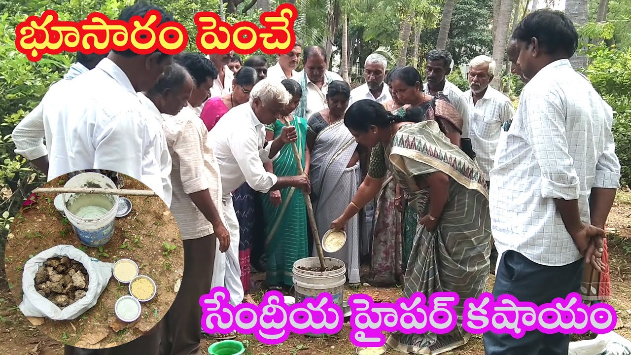 భూసారం పెంచే సేంద్రీయ హైపర్ కషాయం | Organic Hyper Extract for Soil Fertility | Natural Farming 🌱