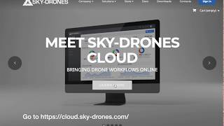 Sky Drones Cloud - Creating Account