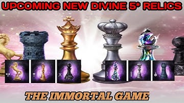 UPCOMING NEW DIVINE 5* RELICS || DAWN OF TITANS || DEFENSE AND OFFENSE || 9000 DIVINE GEMS