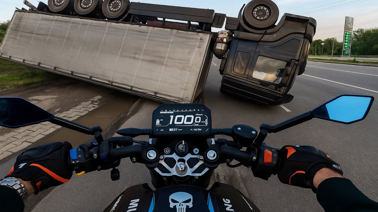 ПОКАТУШКИ НА МОТОЦИКЛІ! Поломка під час Їзди! Mustang St200!