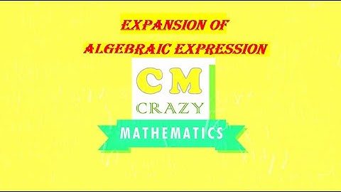Expansion of Algebraic Expression: OXFORD New Syllabus MATH 2