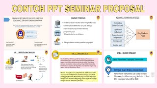 contoh ppt seminar proposal