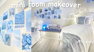 mini room makeover🦋🫧 | clean + decorate my room with me