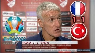 Fransa 1-1 Türkiye | Didier Deschamps Maç Sonu Röportajı