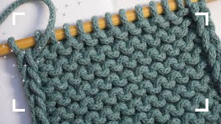 Knit great edges for scarf or blanket | en Sub