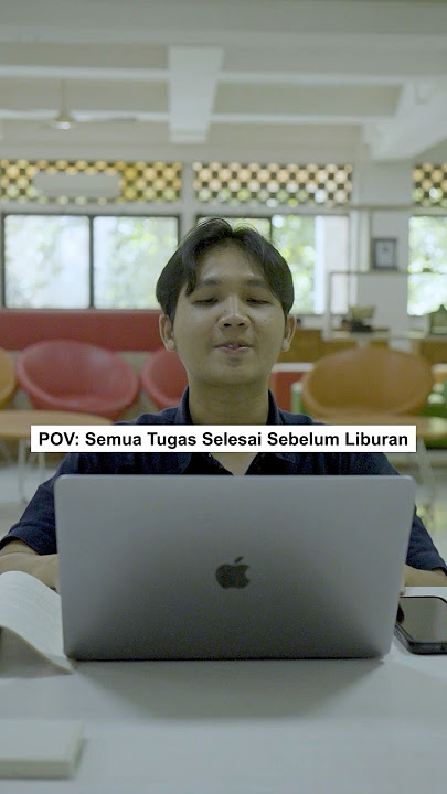 POV: Tugas Selesai Sebelum Liburan! #umy #mudamendunia