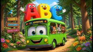 ⭐️🏫 Pre-School Learning Videos | ABC Phonics Song for 3 Years Old Kids | Nursery Kindergarten Song