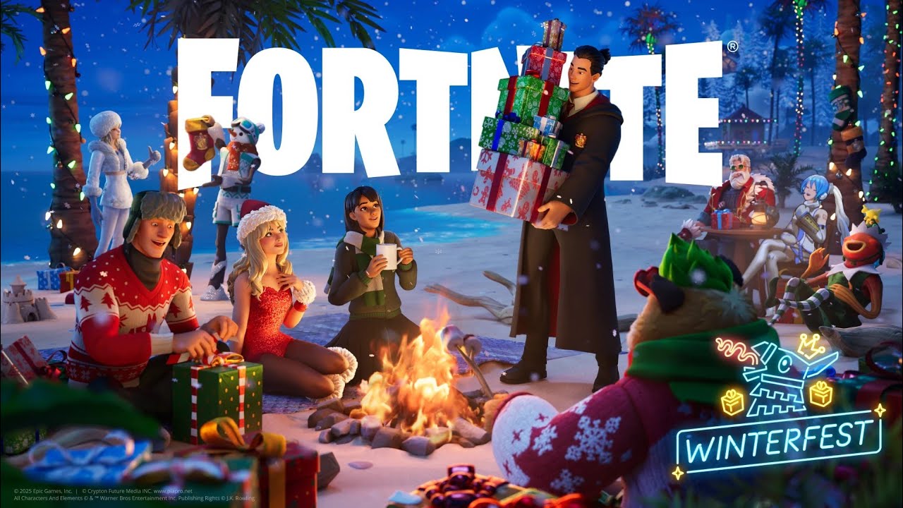 WINTERFEST UPDATE U FORTNITEU