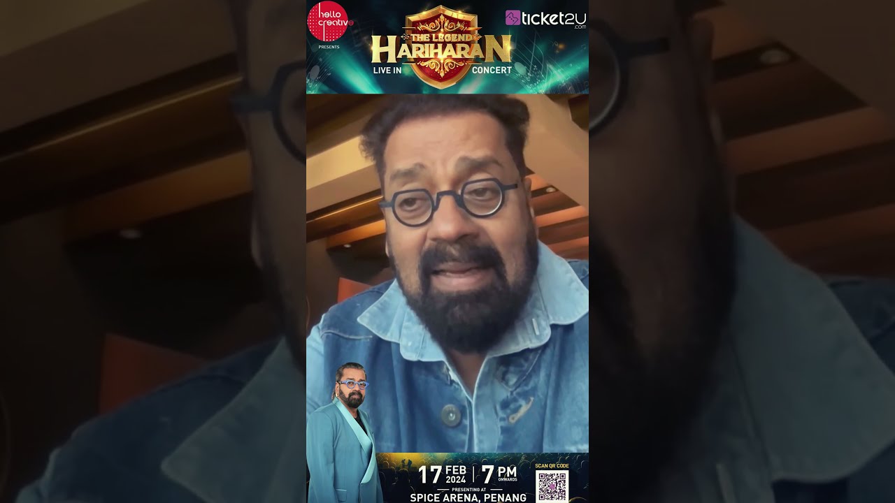 Hariharan Live in Penang 2024 Concert | February 17th