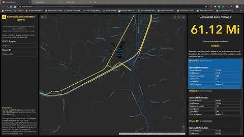 Esri Location Referencing Solution