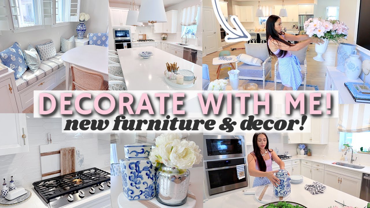 EXCITING Decorate With Me! | HOME DECORATING PROGRESS! NEW Decor ...