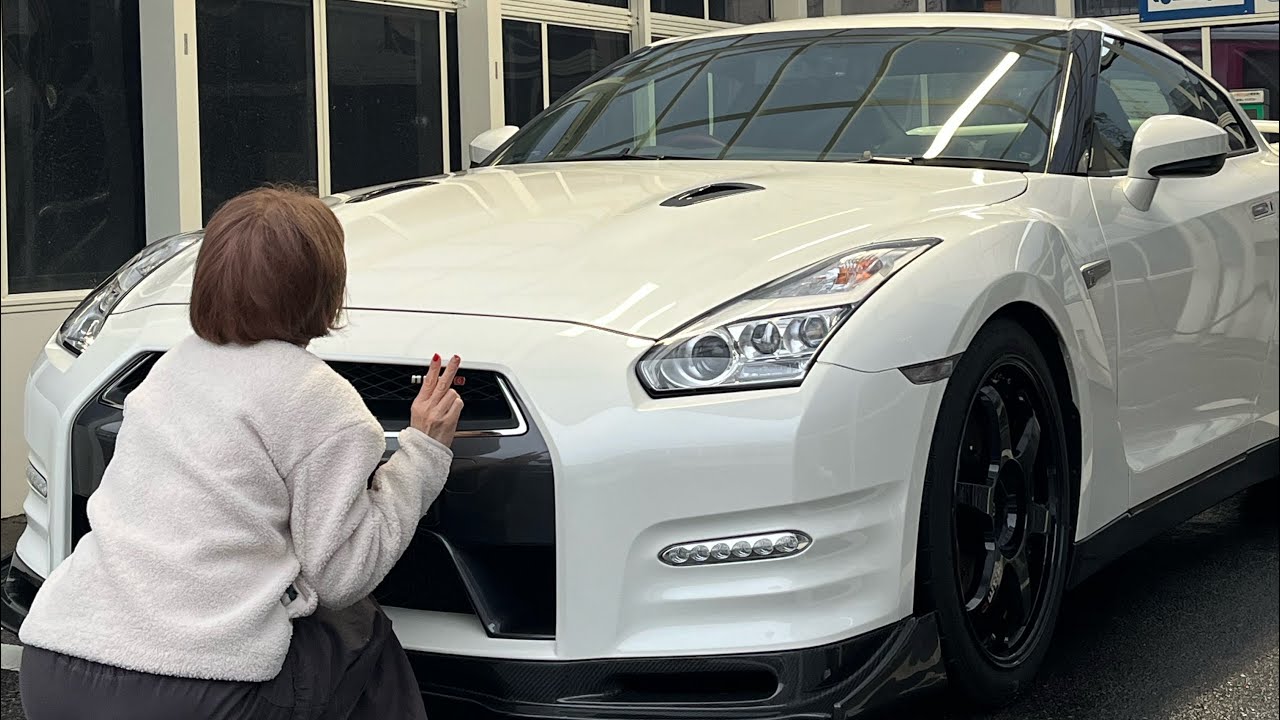 【 R35の予防整備】しがない介護士の女がGT-Rの匠エンドレスさんに愛車を取りにいったよ❤️