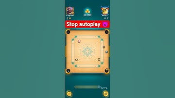 how to stop autoplay in carrom pool 👿 carrom pool hack in carrom board game #hacker004 #hacker #hack