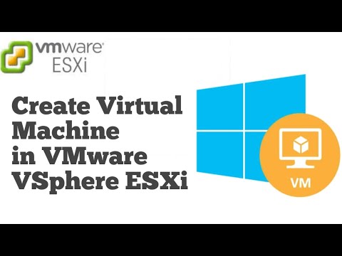 Create Virtual Machine in VMware VSphere ESXi | Complete details till ...