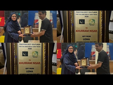 A surprise for me from Uzma, a deaf woman from Lahore 26/04/2026