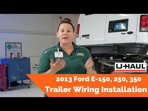 2013 Ford E-150, 250, 350 Trailer Wiring Installation