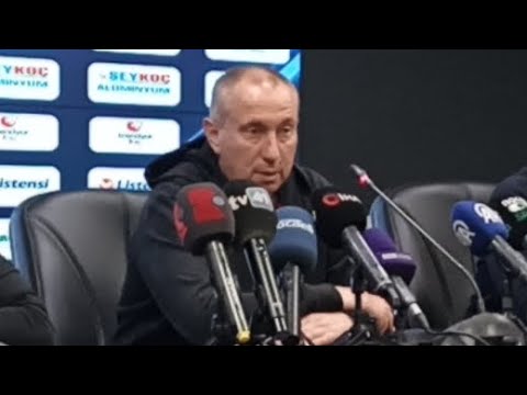 Kocaelispor-Göztepe maçı sonrası Teknik Direktör Stanimir Stoilov konuştu